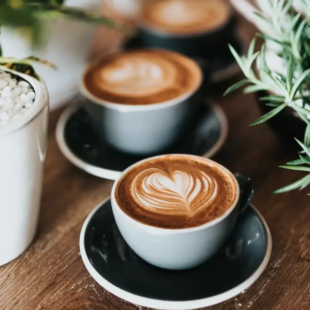 bikin kopi latte