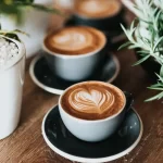 bikin kopi latte