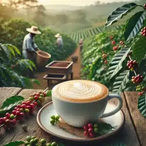 caption kopi aesthetic